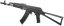 AK-74S, full steel, Cyma Platinum, CM.053
