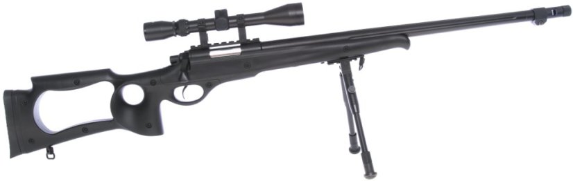 VSR-10D black, bipod, scope, Upgrade version, Well, MB10D
