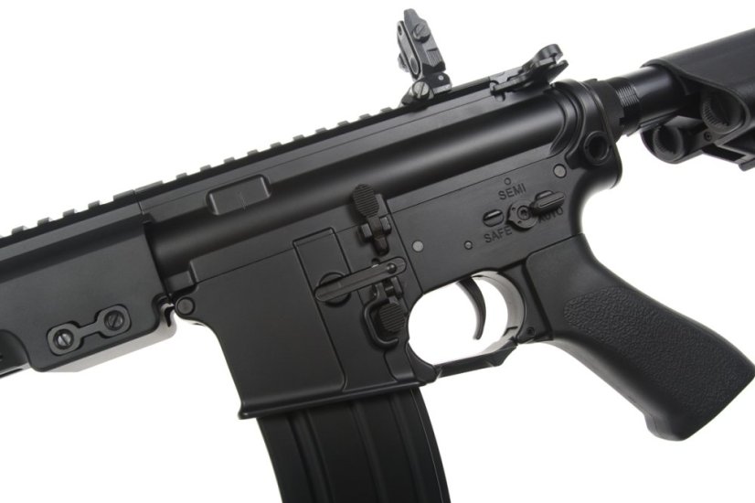 KAC SR16, MK16 M-LOK 14.5 Inch, Ambidextrous, tracer chamber, Black, Cyma Platinum, CM.006R-14.5