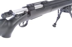 M24 Socom fekete, katonai, kétlábú állvány, KH, KH002B