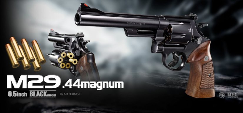 S&W M29 .44 Magnum 6.5 Inch, Black, Tokyo Marui