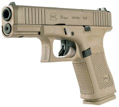 Glock 19 Gen 5 FS MOS, Cerakote bronzo, GBB, Umarex