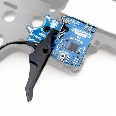 Leviathan V2 Optical, stock-mounted, Speed CNC Trigger, JeffTron