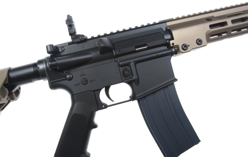 CGS M4, MK16 13.5 Inch URG-I, GBBR, Black/FDE Two Tone, Cyma CGS, CGS.003-13.5