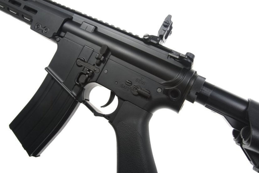 KAC SR16, MK16 M-LOK 8.5 Inch, Ambidextrous, tracer chamber, Black, Cyma Platinum, CM.006R-8.5
