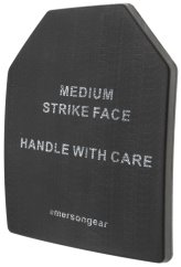 Plastic ballistic SAPI plate, dummy, ACM