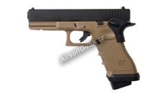 Custom Glock 17, FDE, GBB, Tokyo Marui