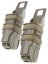FastMag pouch for pistol magazine, FDE, FMA
