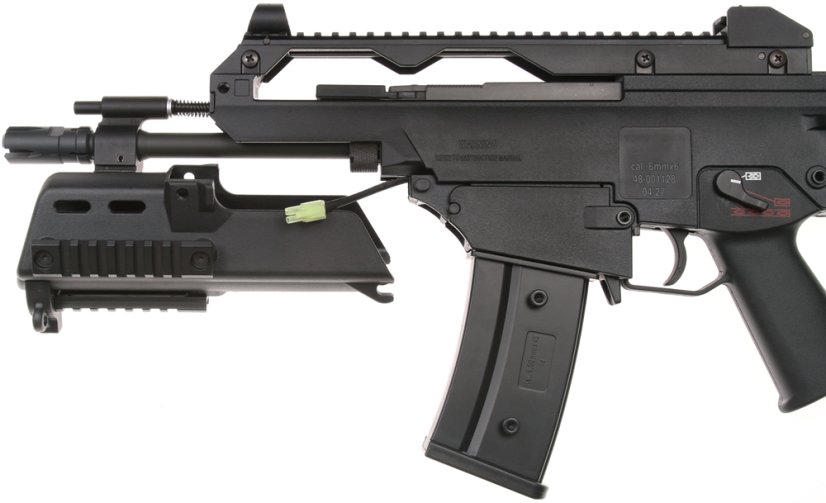 G36C, blowback, black, Ares, AR-006