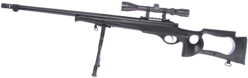VSR-10D black, bipod, scope, Upgrade version, Well, MB10D
