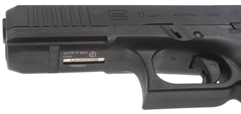 Glock 17 Gen 5 FS MOS, Black, GBB, Umarex