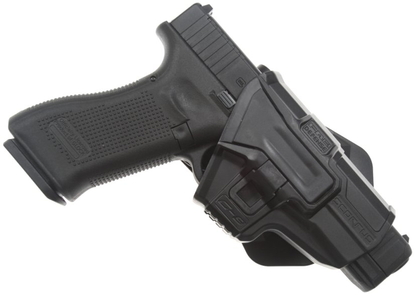 FAB Scorpus G-9 pisztolytáska, Glock, fekete, ACM
