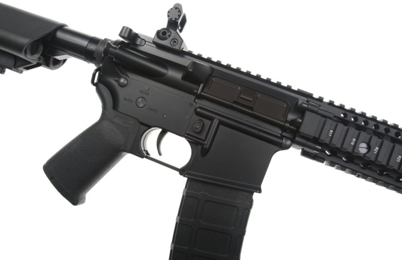 EMG Daniel Defense MK18 RII, 10,3 inch, negro, Cyma Platinum, CM.105