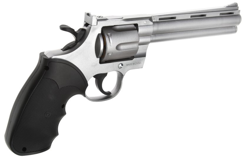 Colt Python .357 Magnum, 6 inch, ezüst, Galaxy, A&K, G.36S