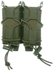 Pochette pour chargeur de pistolet Spider, double, OD, ACM