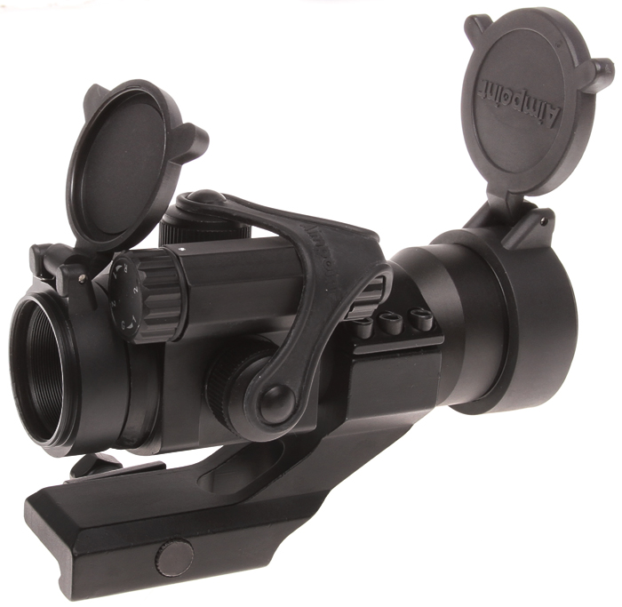 Red dot sight, Aimpoint CompM2, 4MOA, high mount, ACM