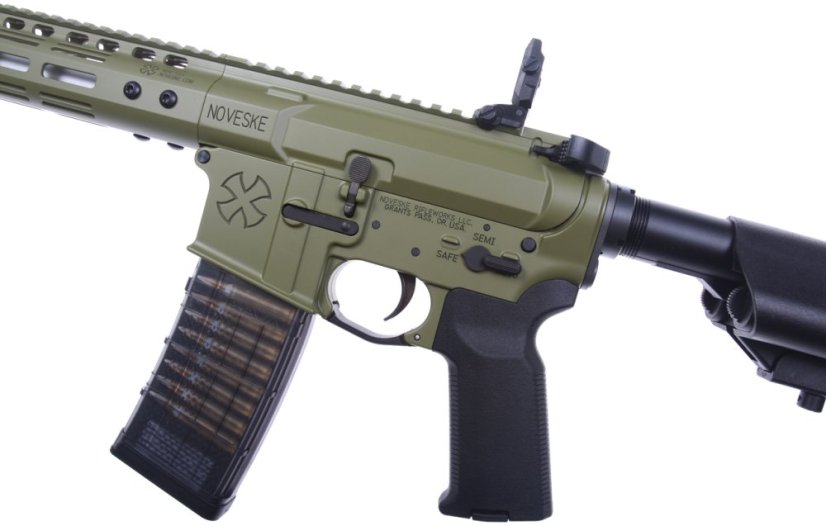 EMG Noveske N4 Gen3 Infidel, 12.5 Inch, NSR-13.5, GBBR, Bazooka Green, Cyma CGS, NOV.1203 OD