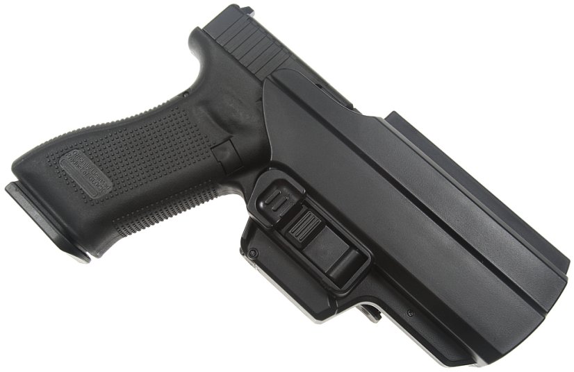 Pisztoly tok TEGE OWB IPSC, fekete, ACM