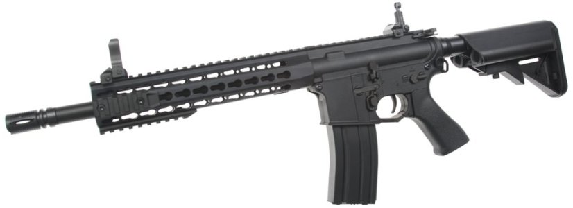 KAC SR-15, Keymod, nejlon, mosfet, fekete, Cyma Sport, CM.621