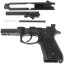 Beretta M9A1, metal, Snow Wolf, SW-03-2