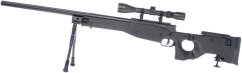 L96-08D, black, bipod, scope, Upgrade version, Well, MB08D