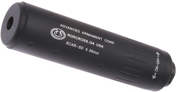 Silencer, AAC, 155x38, with flash hider, SHS