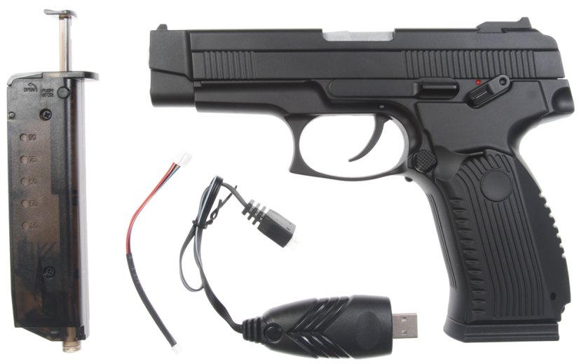 MP-443 Grach AEP, EBB, mosfet, Black, Cyma, CM.136