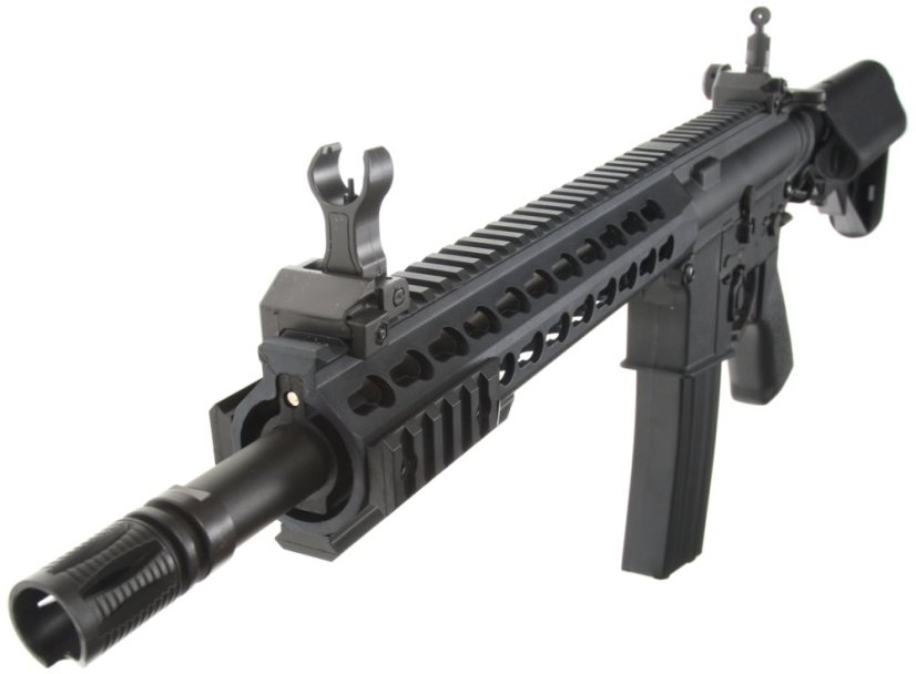 KAC SR-15, Keymod, nejlon, mosfet, fekete, Cyma Sport, CM.621