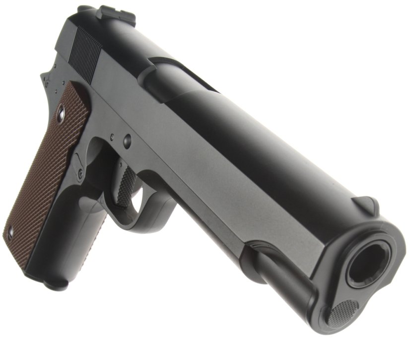 Colt M1911 AEP, mosfet, Black, Cyma, CM.123S