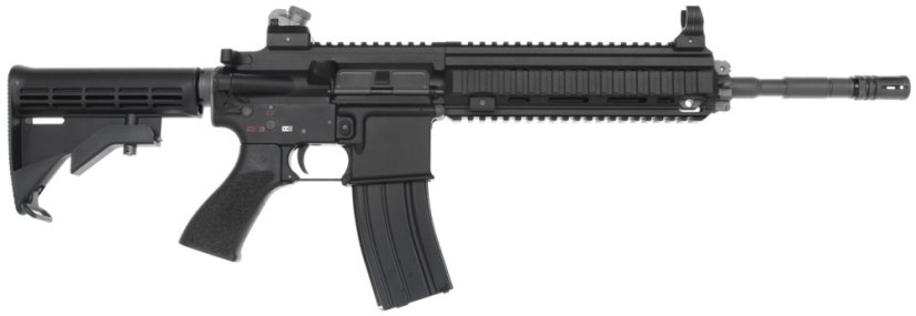 HK416, noir, GBB, WE
