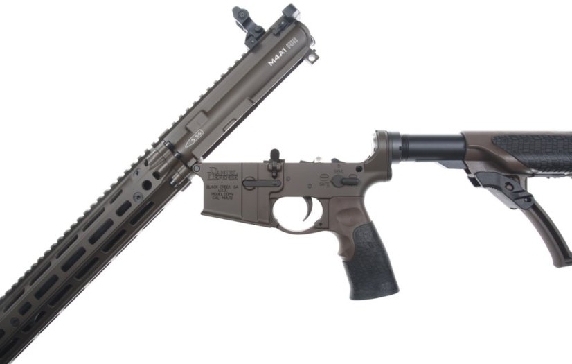 EMG Daniel Defense DD4 M4A1, RIII 12.5 Inch, GBBR, Brown, Cyma CGS, DD.1104 BR