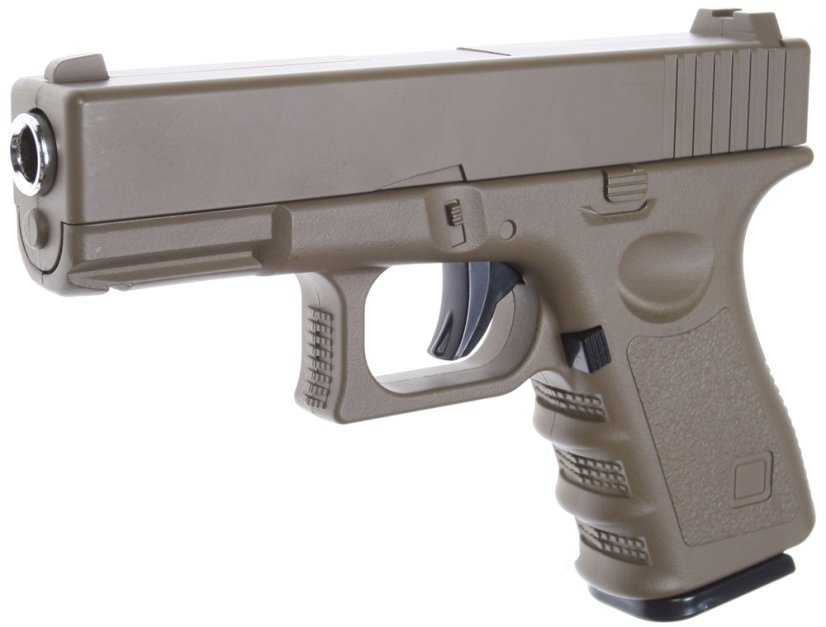 Glock 25, fém, TAN, Galaxy, A&K, G.15