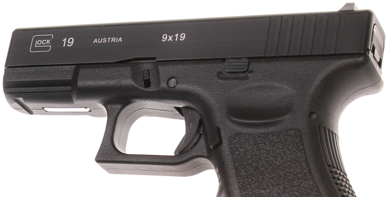 Custom Glock 19 GBB, metal, AirsoftGuns