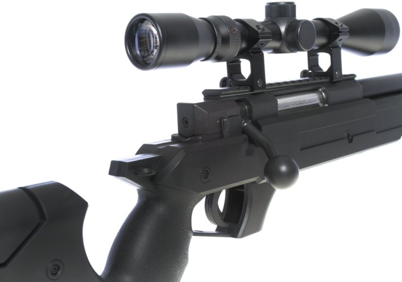 L96-04D, black, bipod, scope, Upgrade version, Well, MB04D