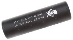 Schalldämpfer, Stubby, 110x30, SHS