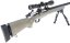 M24 Socom TAN, katonai, kétlábú állvány, távcső, Snow Wolf, SW-04JT++