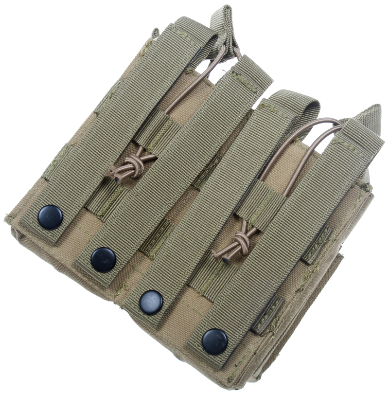 Magazintasche 4x M4/AK, Molle, TAN, ACM