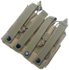 Tárca 4x M4/AK, Molle, TAN, ACM