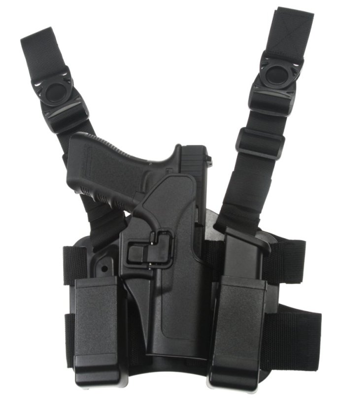 Tactical holster, Glock CQC lite, black, Blackhawk