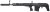 SVU M-LOK, fekete, Cyma Standard, CM.057C