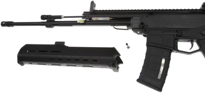 MASADA, ACR, Magpul PTS, hosszú, fekete, A&K, MOD4