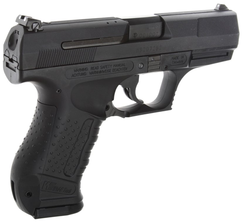Walther P99, God of War, noir, GBB, WE