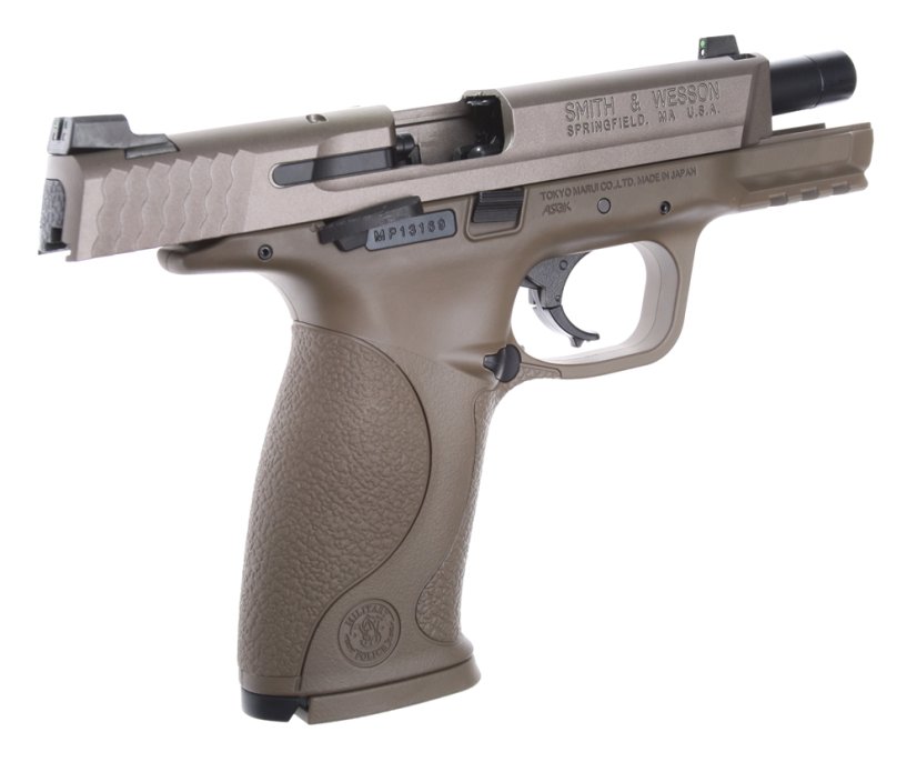 Smith & Wesson M&P9, V Custom, FDE, GBB, Tokyo Marui
