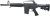 XM177, COLT 610, Grey, Cyma Platinum, SPS-R001