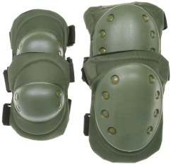 Knee and elbow pads set, SWAT, OD, ACM