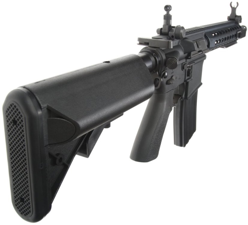 KAC SR-15, Keymod, nejlon, mosfet, fekete, Cyma Sport, CM.621