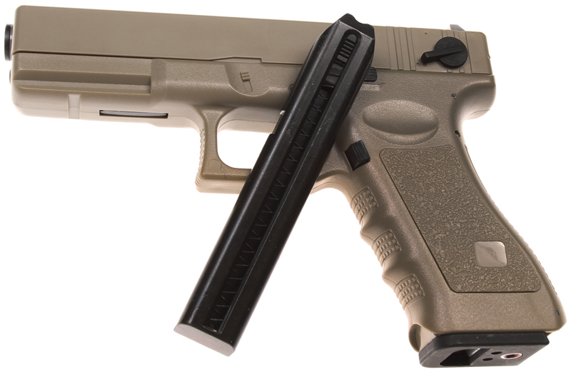 Glock 18C AEP, TAN, Cyma, CM.030