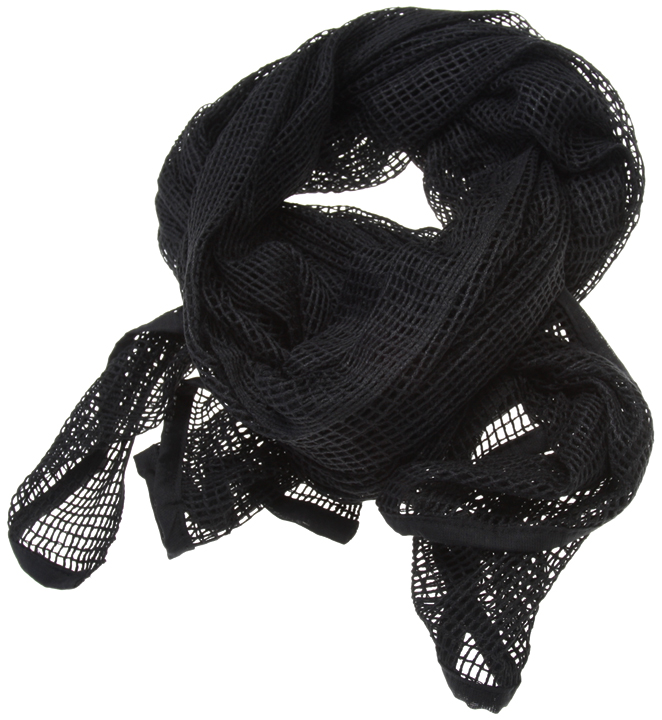 SNIPER scarf, 85x180, black, ACM