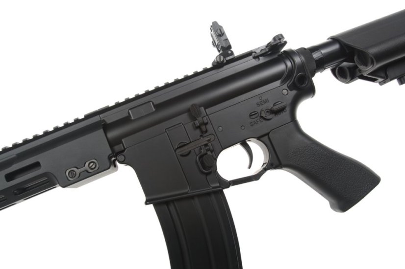 KAC SR16, MK16 M-LOK 13.5 Inch, Ambidextrous, tracer chamber, Black, Cyma Platinum, CM.006R-13.5