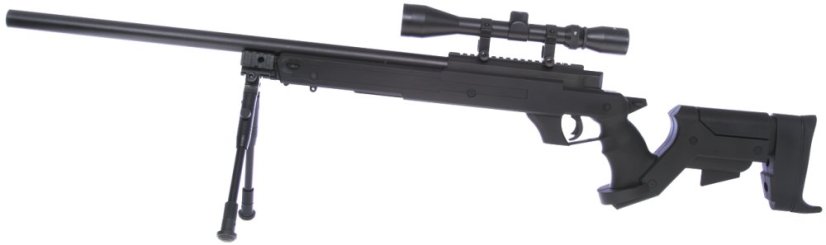 L96-04D, black, bipod, scope, Upgrade version, Well, MB04D
